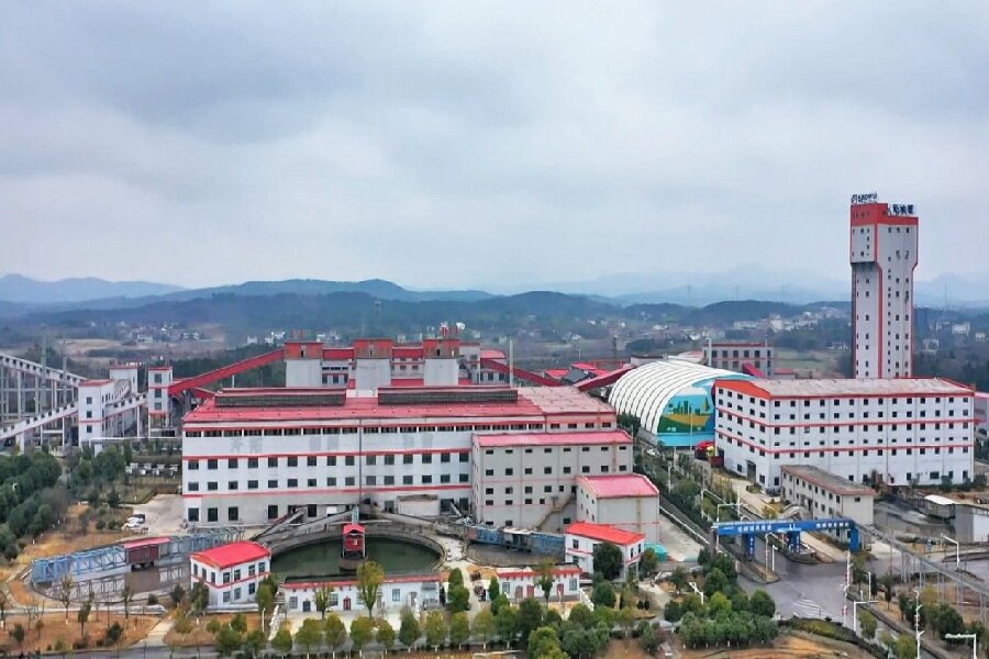 安徽马钢罗河矿业1号竖井尾绳更换工程