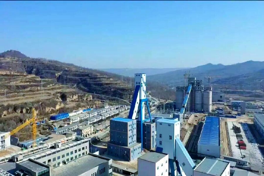 甘肃平凉五举煤矿副立井宽窄罐提升系统首绳更换与智能监测升级项目